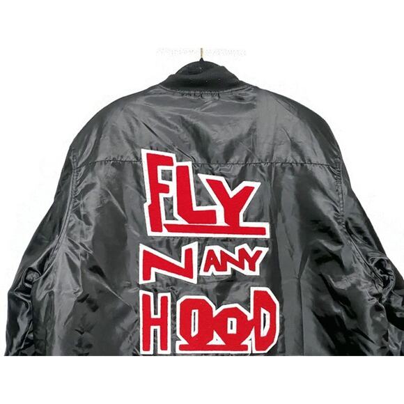 Born Fly Reversible Jacket Men's Size 3XL Fly N Any Hood Black WITH FLAW - Picture 11 of 13